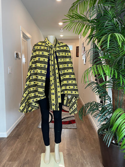 African Cape/Shoulder Cape/African Clothing For Women/ Half Cape/Plus Size Cape/Bridal Cape/Wedding Cape/Cape Dress/Women Cape/Cape Jacket/Y