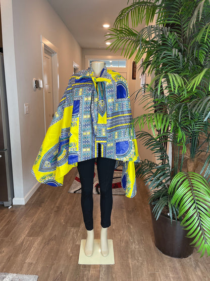 African Cape/Cape/Shoulder Cape/Ankara Cape/VA120