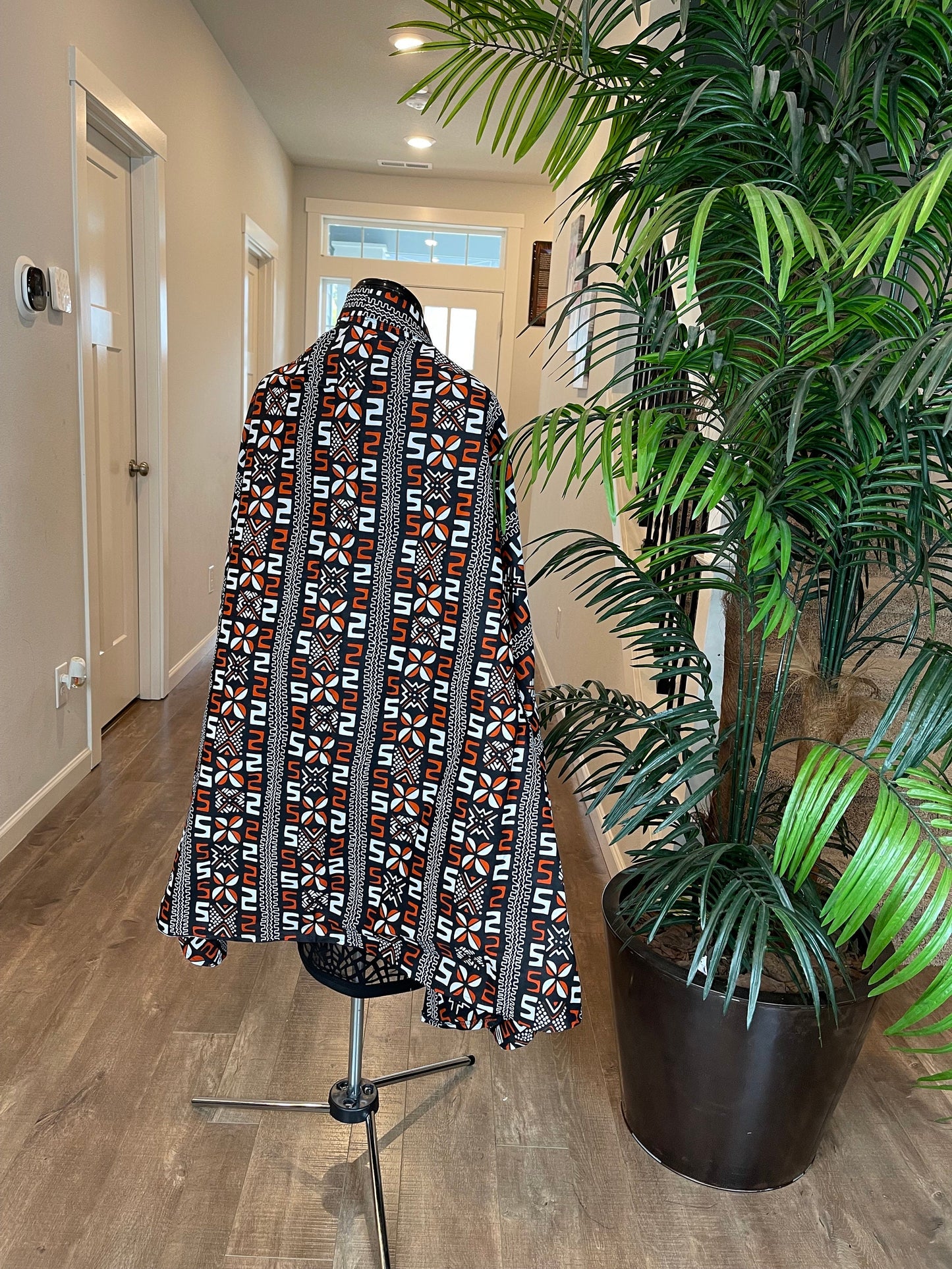 African Cape/Cape Shawl/Cape Abaya/Brown Cape/Shoulder Cape/Neck Cape/African Clothing For Women/Plus Size Clothing/Ethnic/Ankara Tops/Blous
