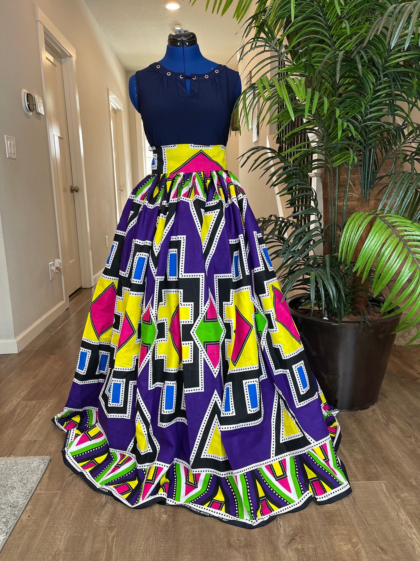 African Clothing For Women/African Skirt/Ankara Skirt/VA71