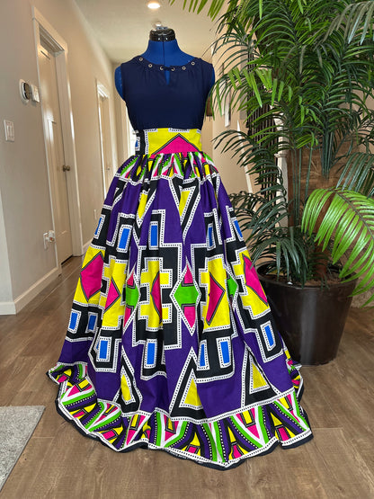 African Clothing For Women/African Skirt/Ankara Skirt/VA71