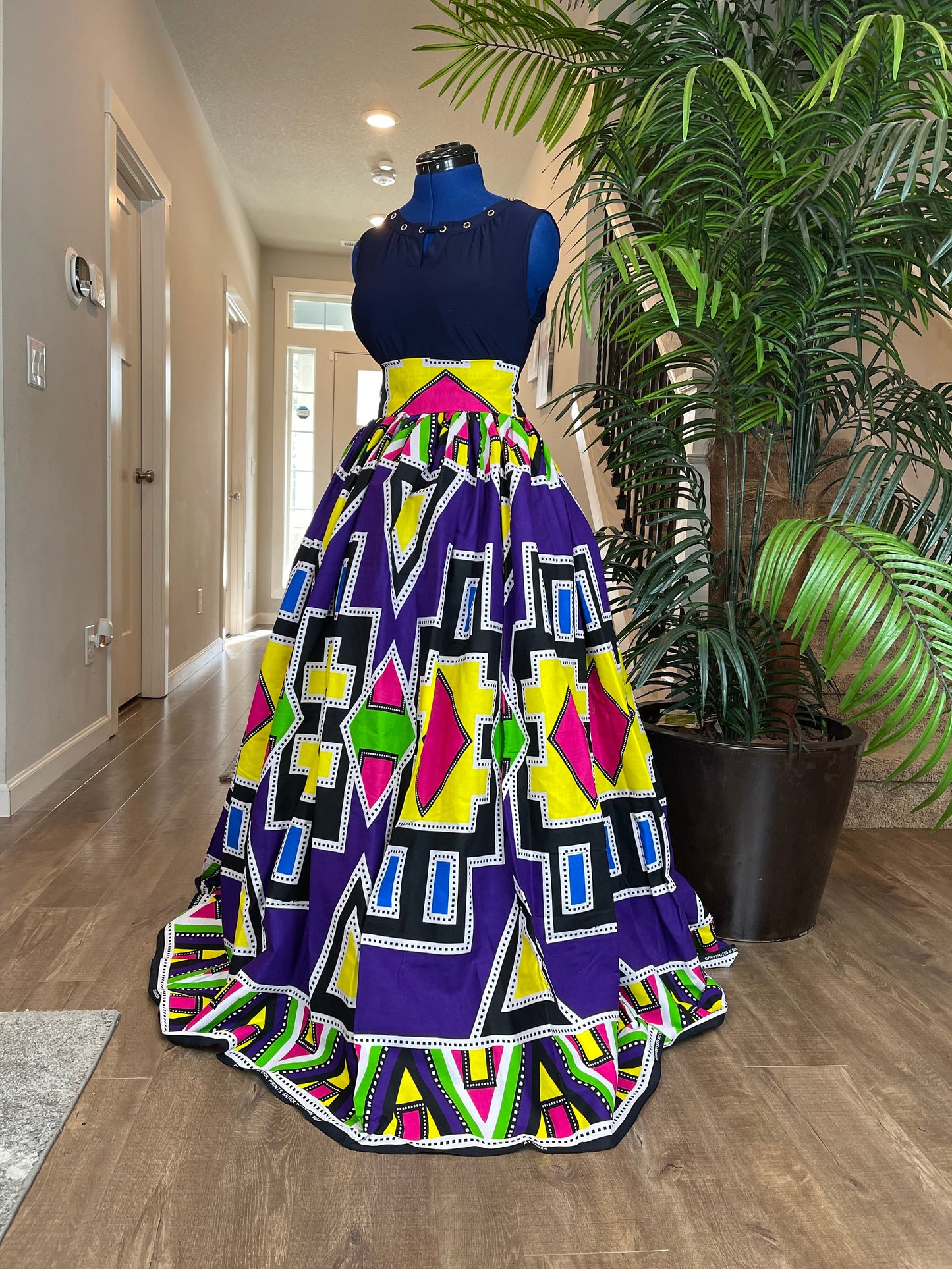 African Clothing For Women/African Skirt/Ankara Skirt/VA71