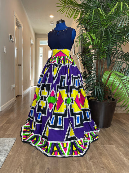 African Clothing For Women/African Skirt/Ankara Skirt/VA71