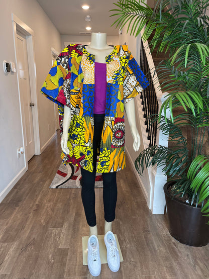 African Kimono/Ankara Kimono/African Duster/VA119