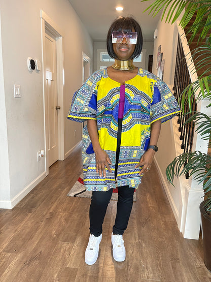 African Kimono/Oversized kimono/Ankara Kimono/VA118