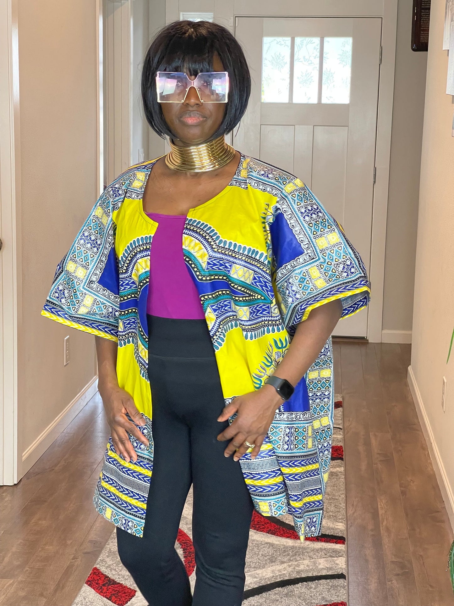African Kimono/Oversized kimono/Ankara Kimono/VA118