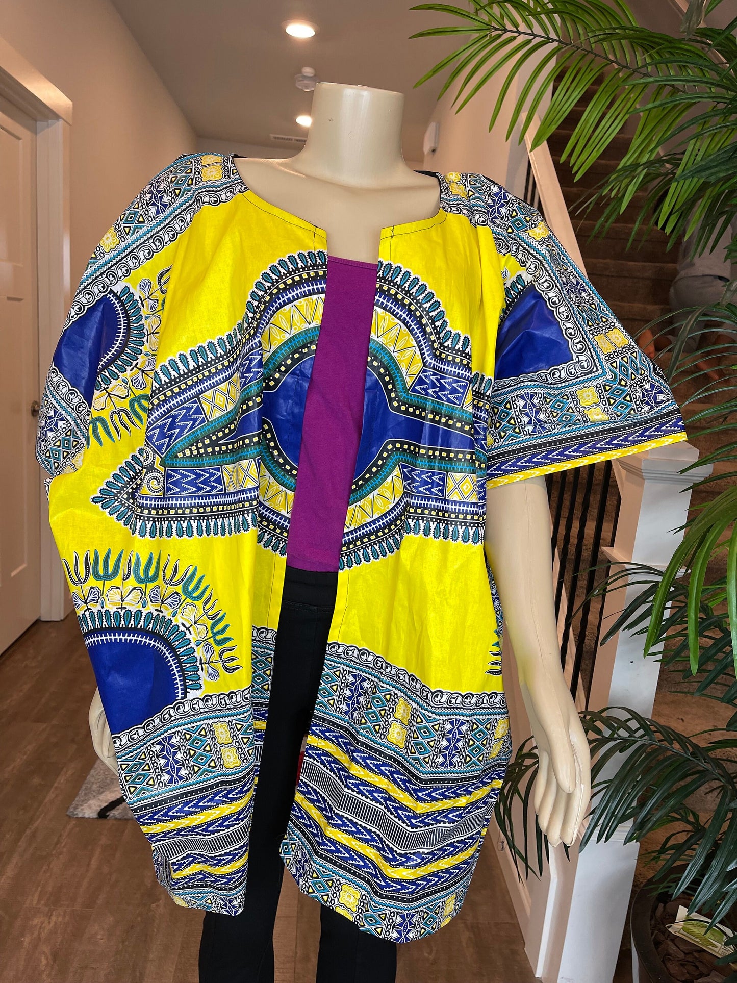 African Kimono/Oversized kimono/Ankara Kimono/VA118