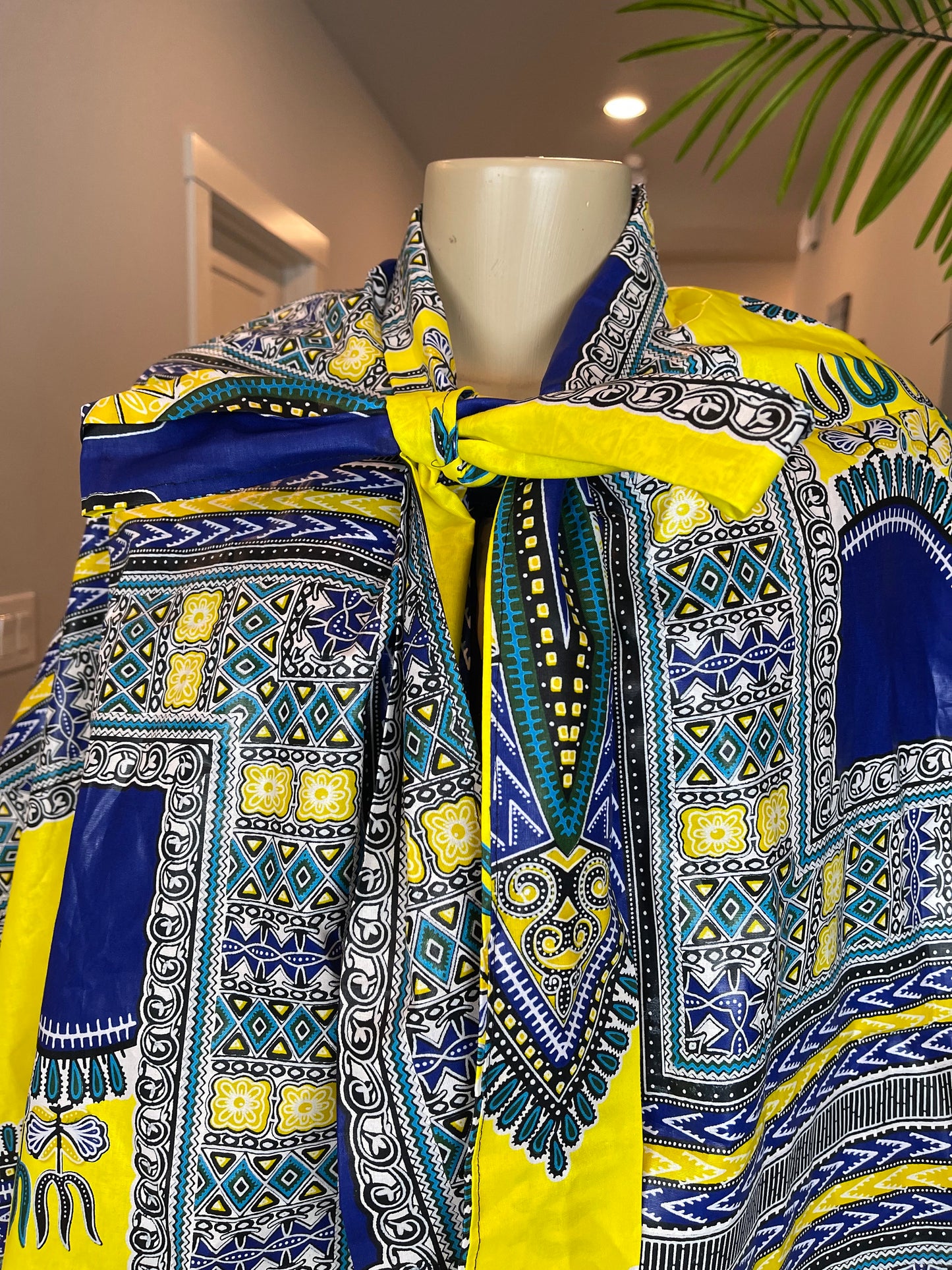 African Cape/Cape/Shoulder Cape/Ankara Cape/VA120