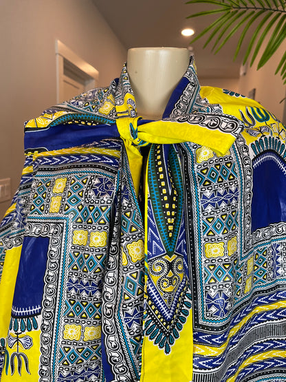 African Cape/Cape/Shoulder Cape/Ankara Cape/VA120