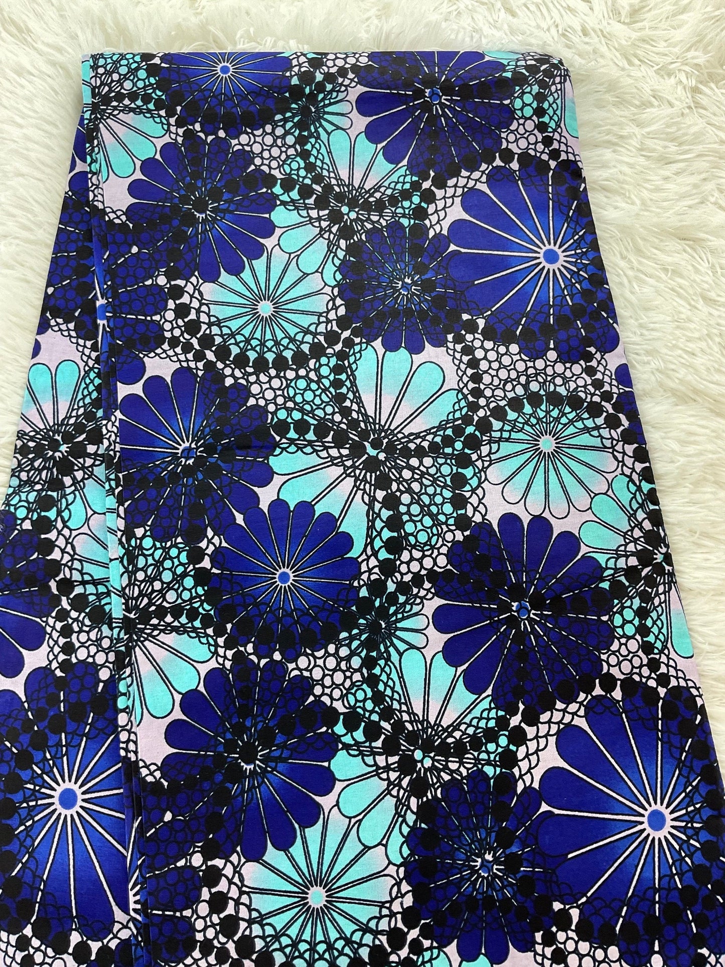 African Fabric/African Print Fabric/Ankara- Gold ,Black and White Fabric / African Dress/African Wax Print/Quilt Fabric/African Decor/MK670b