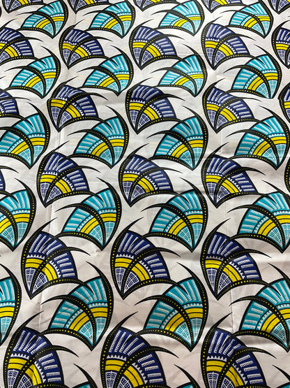 African Fabric/African prints/ Ankara fabric/ Wax print/ African fabric for decor/ African fabric for crafts/African/MK701