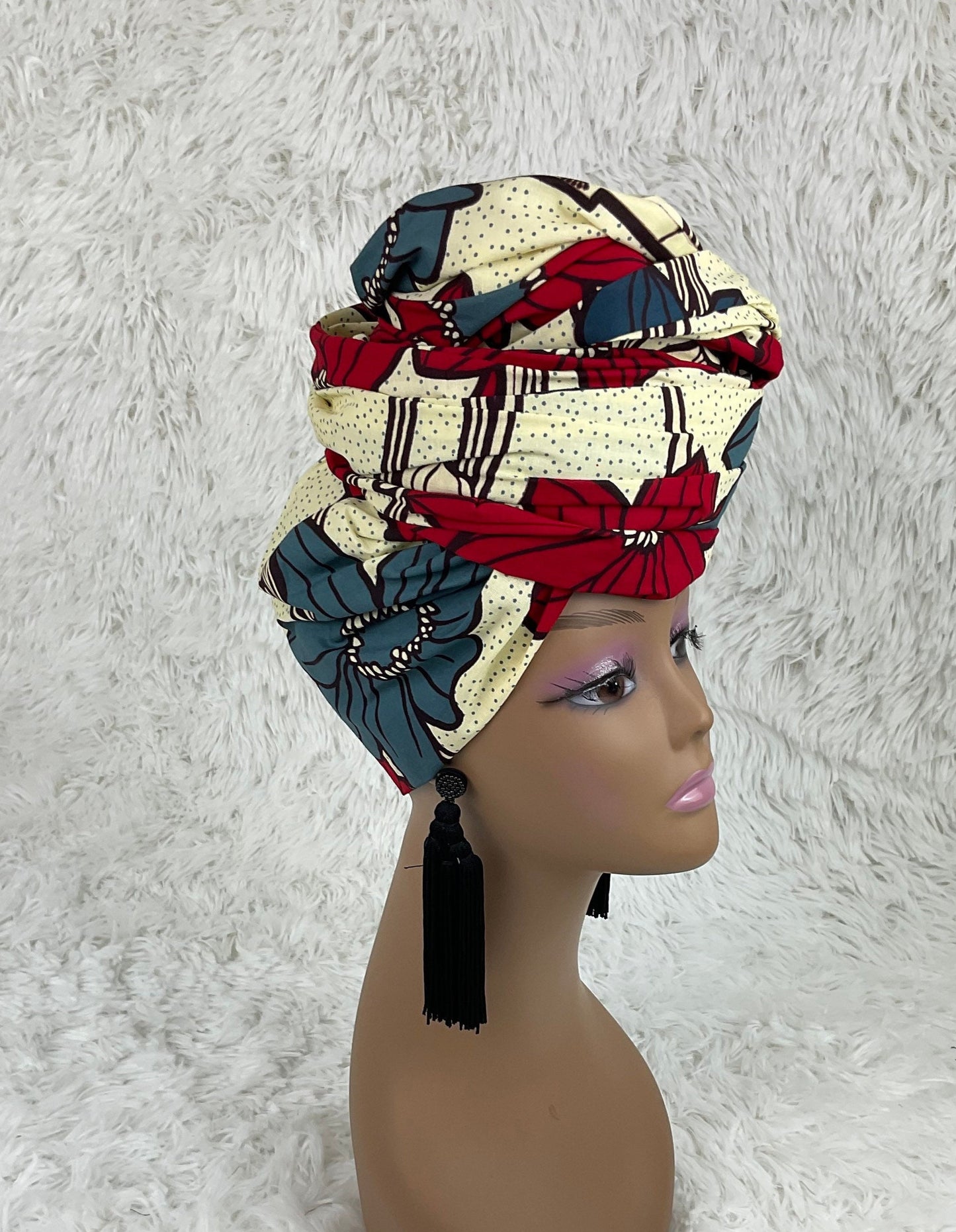 African Head wraps For Women/Headwrap/African Scarf/Head Piece/Head Scarf/Head Dress/Head Wraps For Women.