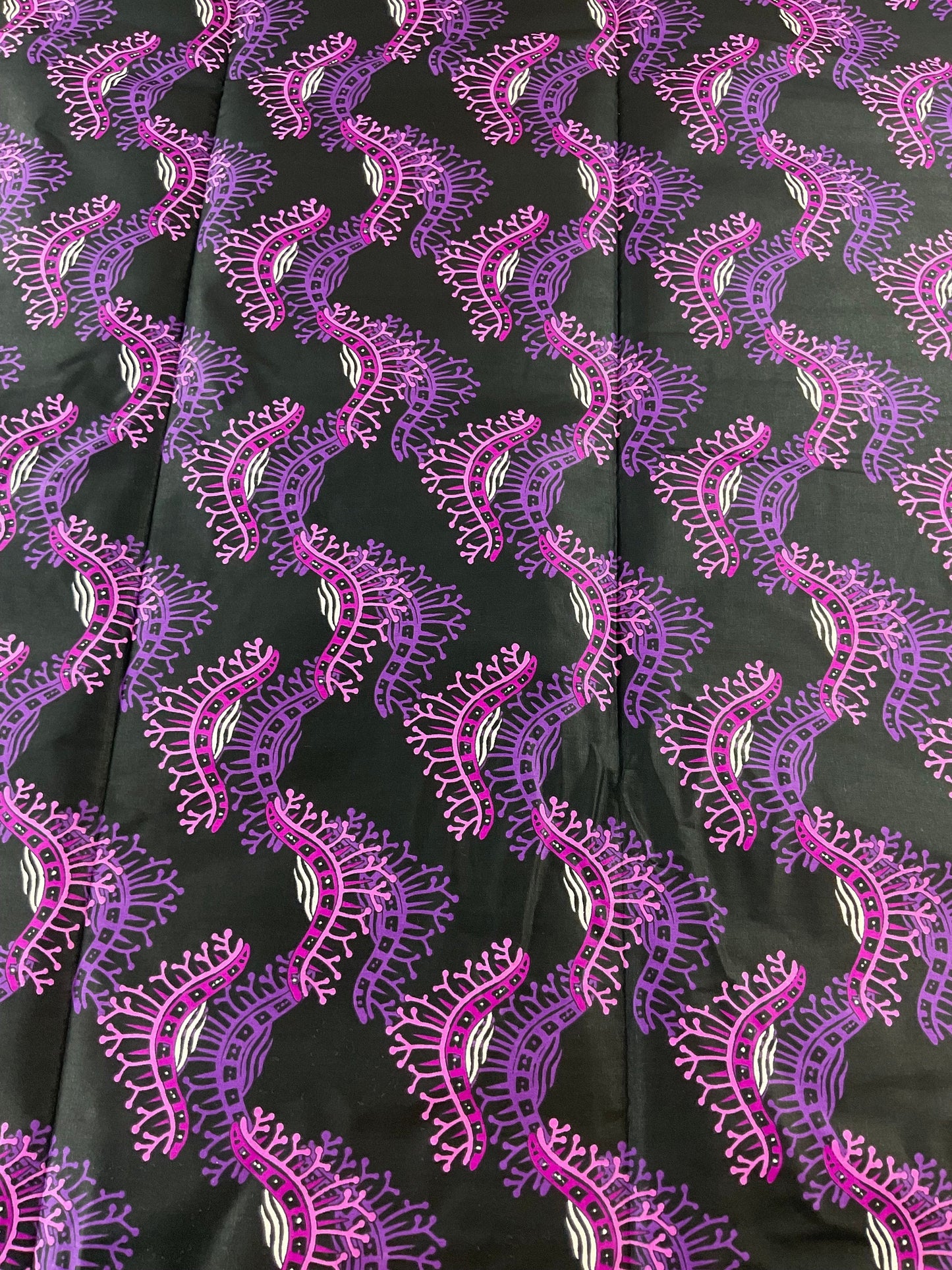 African Fabric/African prints/ Ankara fabric/ African fabric per yard/ African fabric for crafts/ African fabri/DK17/Purple Fabric