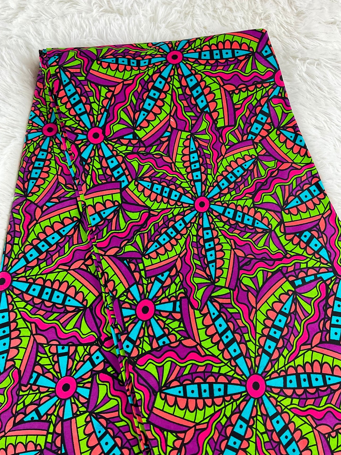African Fabric/African prints/ Ankara fabric/ African wax/ Pink African fabric/ African fabric per yard/ wholesale