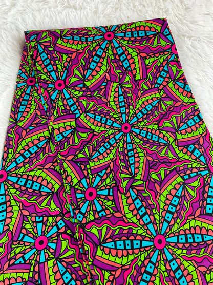 African Fabric/African prints/ Ankara fabric/ African wax/ Pink African fabric/ African fabric per yard/ wholesale