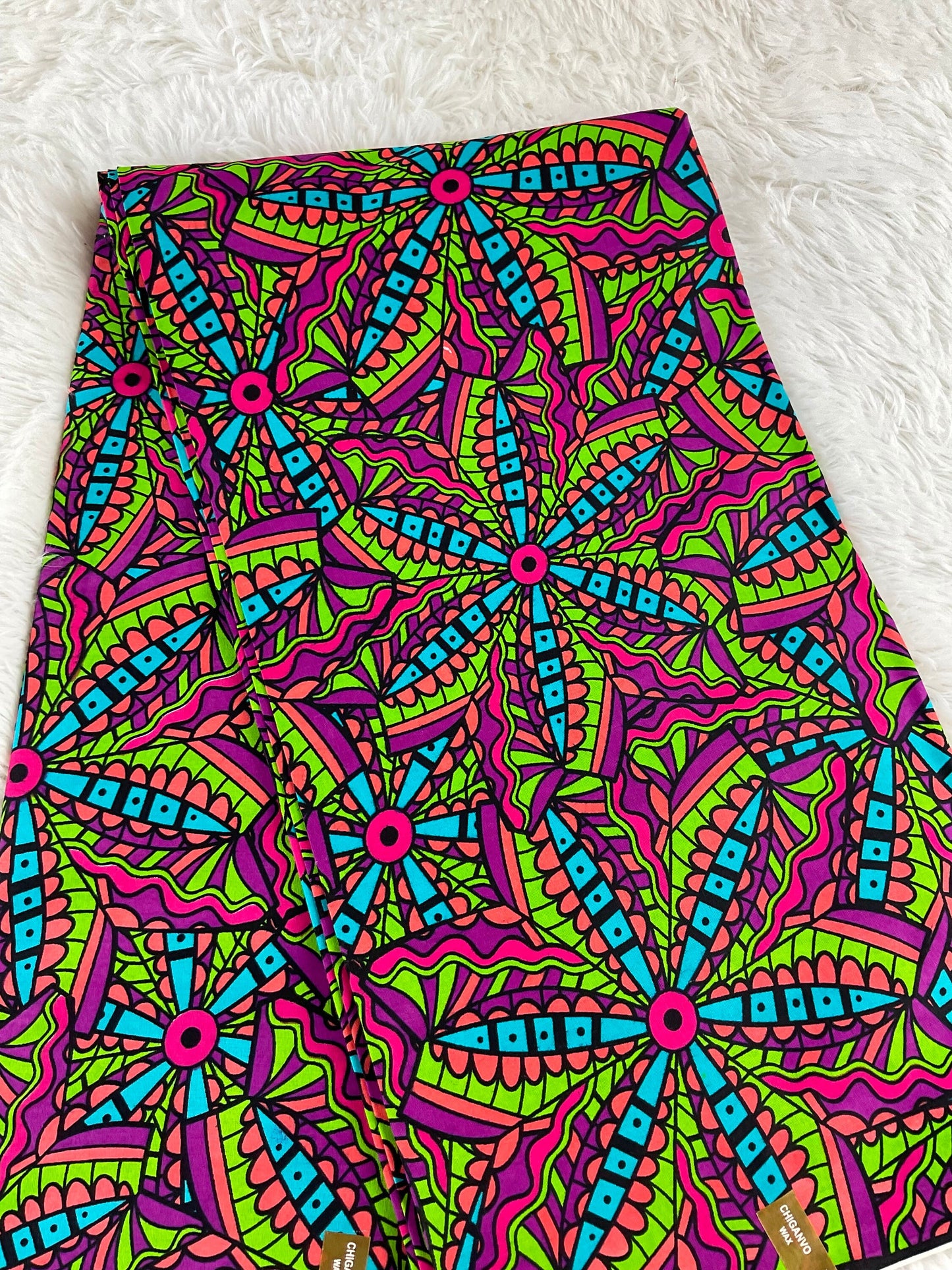 African Fabric/African prints/ Ankara fabric/ African wax/ Pink African fabric/ African fabric per yard/ wholesale