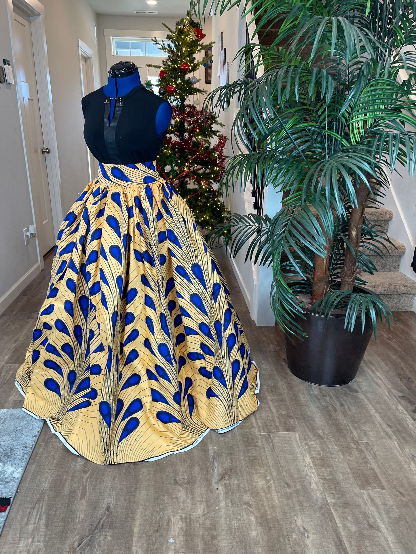 African clothing/Ankara Skirt/African Clothing/VA59