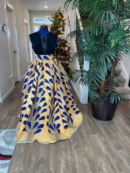 African clothing/Ankara Skirt/African Clothing/VA59