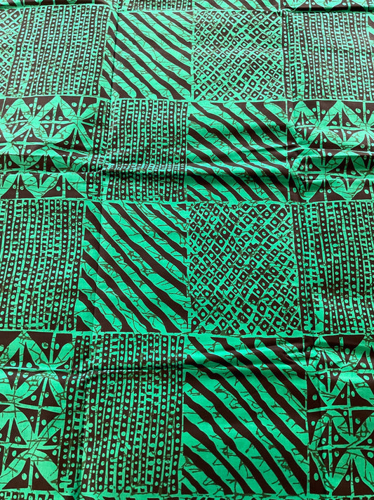 African Fabric/African prints/ Ankara fabric/ African fabric per yard/ African fabric for crafts/ African fabri/DK01/Green Fabric