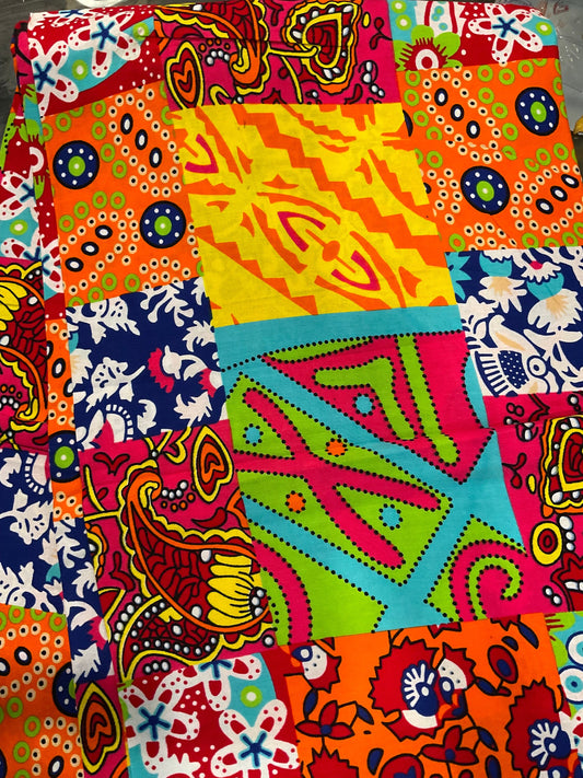 African Fabric/African prints/ Ankara fabric/ African fabric by the yard/African fabric/ African fabric 6 yards/MK109/African Headwrap/Black
