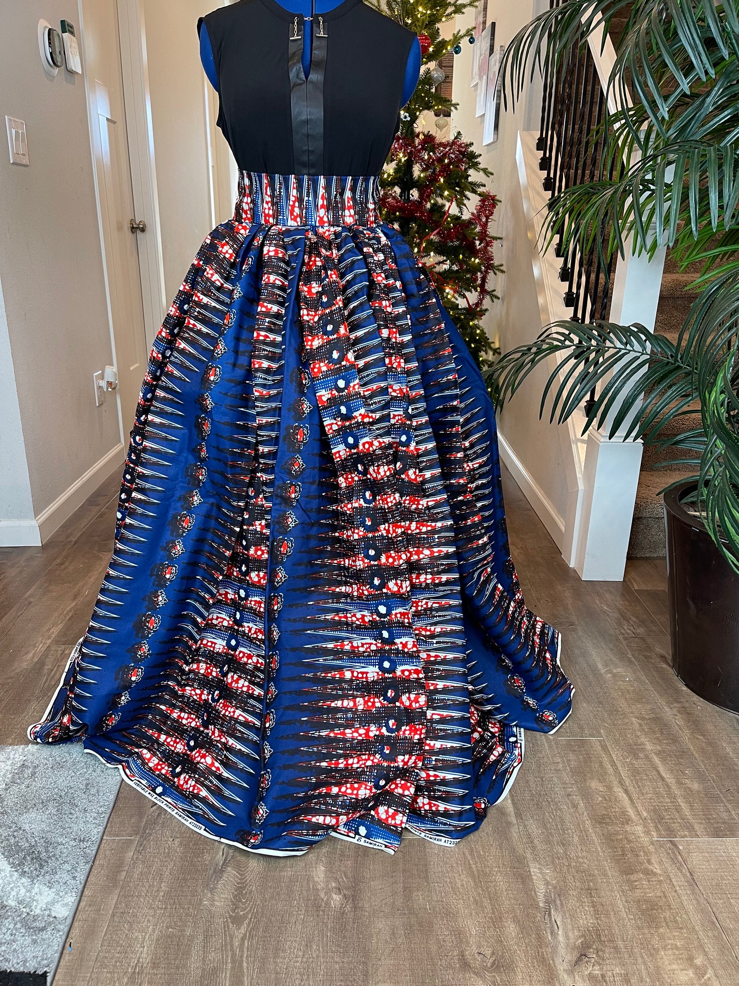 African Skirt/Ankara Skirt/Maxi Skirt/VA55