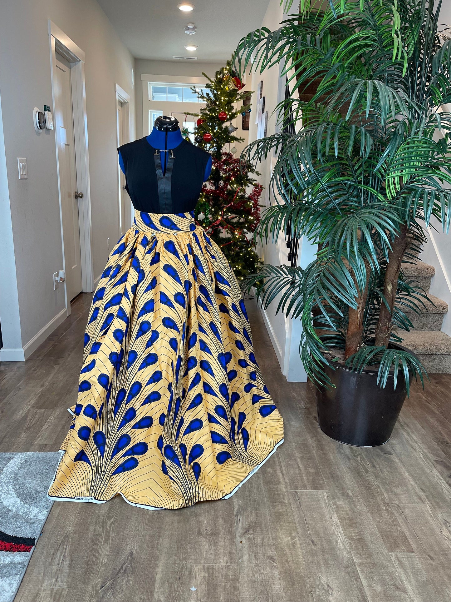 African clothing/Ankara Skirt/African Clothing/VA59