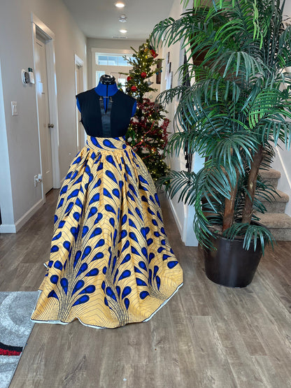 African clothing/Ankara Skirt/African Clothing/VA59