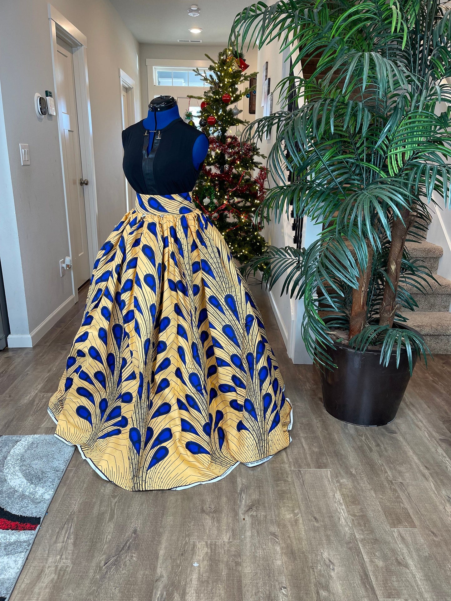 African clothing/Ankara Skirt/African Clothing/VA59