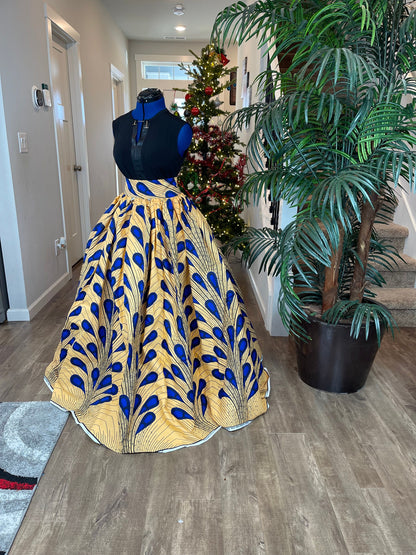 African clothing/Ankara Skirt/African Clothing/VA59