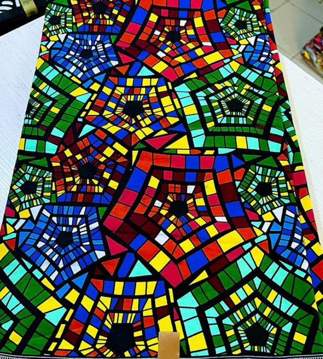 African Fabric/African prints/ Ankara fabric/ African fabric per yard/ African fabric for crafts/FG15s/ Danshiki/ Fabric