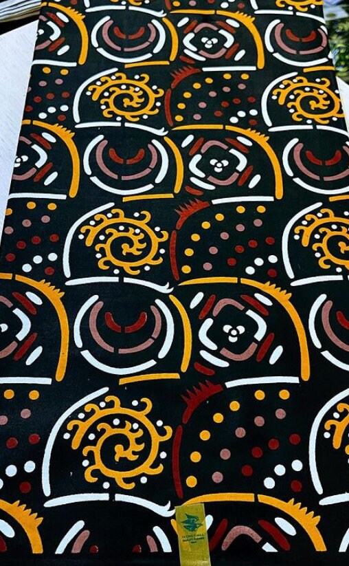 Multicolor African Fabric/African prints/ Ankara fabric/ African fabric per yard/ African fabric for crafts/ African fabri/FG50/ Maxi skirt