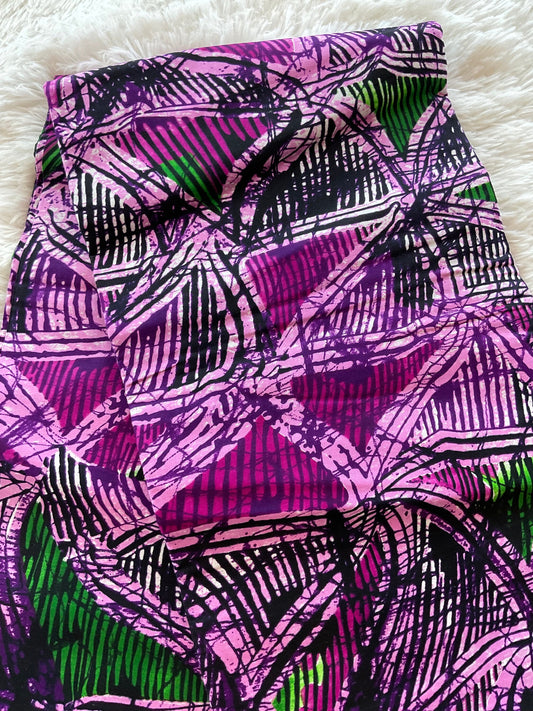 African Fabric/African prints/ Ankara fabric/ Wax print/ African fabric for crafts/ African headwrap/ African clothing/MK908/Pink African F