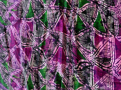 African Fabric/African prints/ Ankara fabric/ Wax print/ African fabric for crafts/ African headwrap/ African clothing/MK908/Pink African F