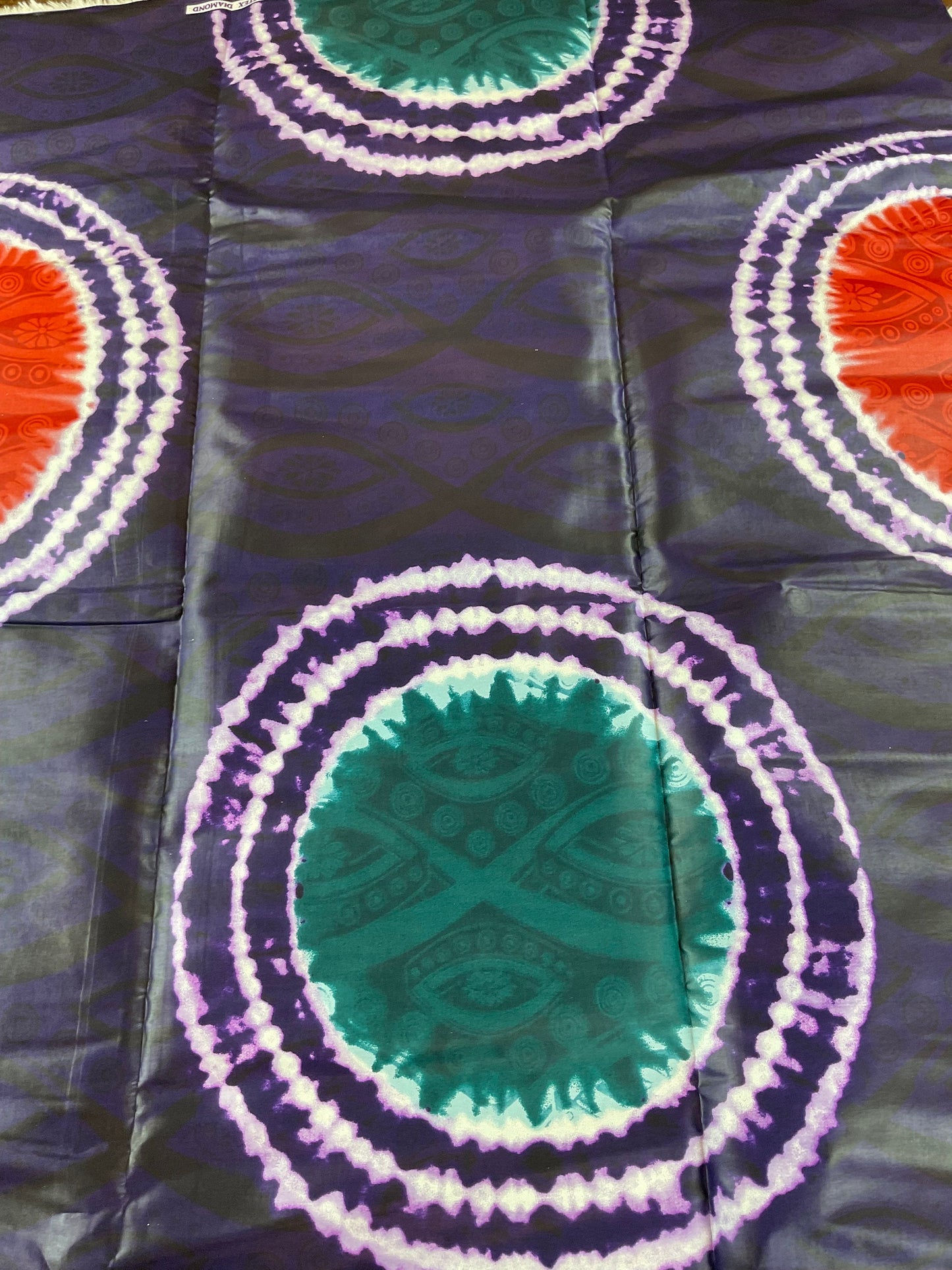 African Fabric/African prints/ Ankara fabric/ African wax/MK166