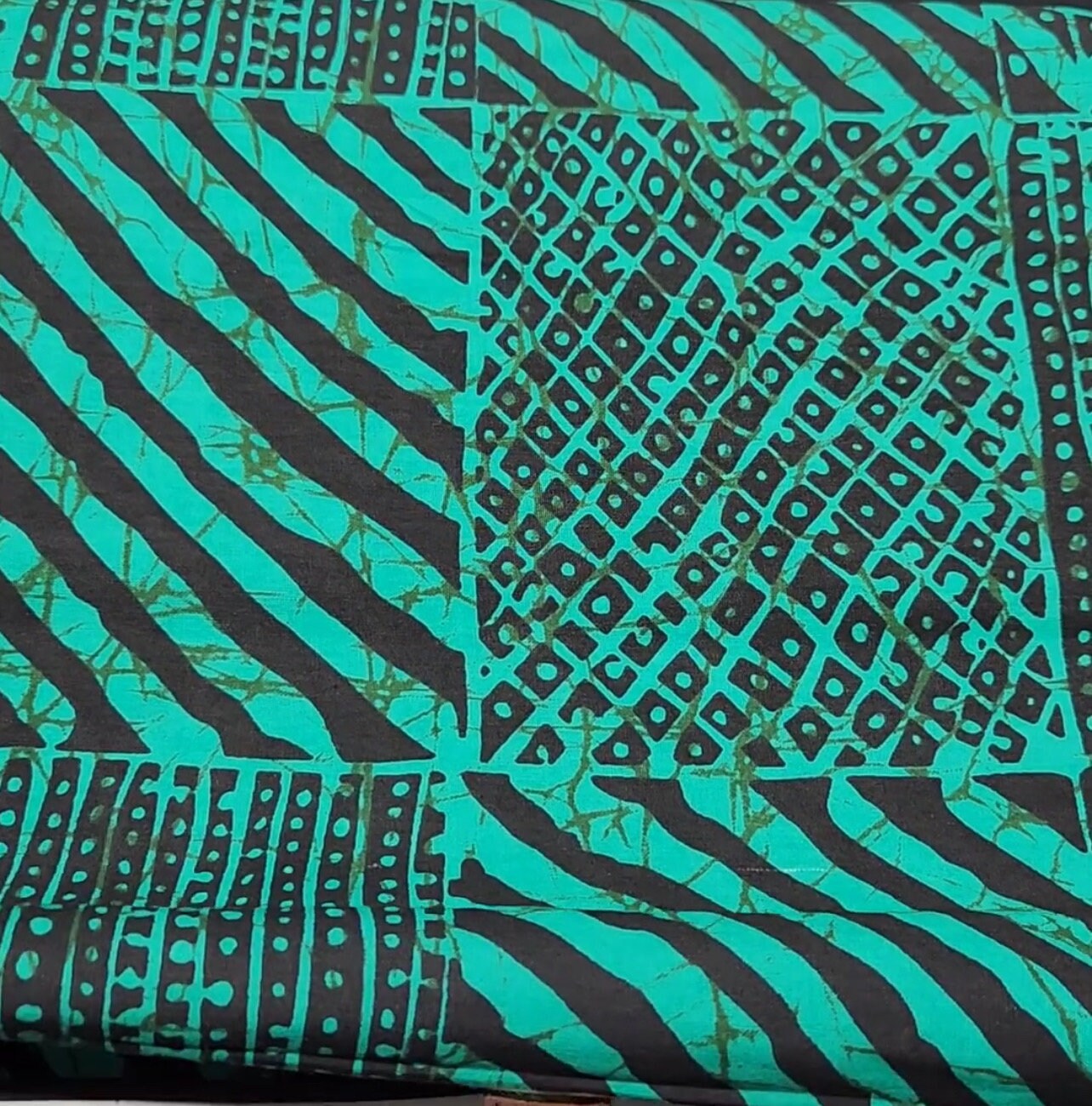 African Fabric/African prints/ Ankara fabric/ African fabric per yard/ African fabric for crafts/ African fabri/DK01/Green Fabric