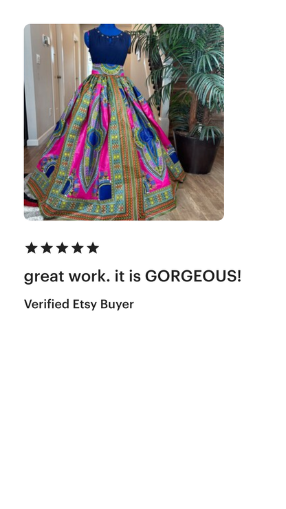 African skirt/Ankara Skirt/African Skirt For Women/PK1