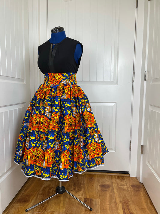 African maxi skirt/ African women clothing/ Ankara maxi skirt/ African print skirt/ Ankara skirt/ skirt