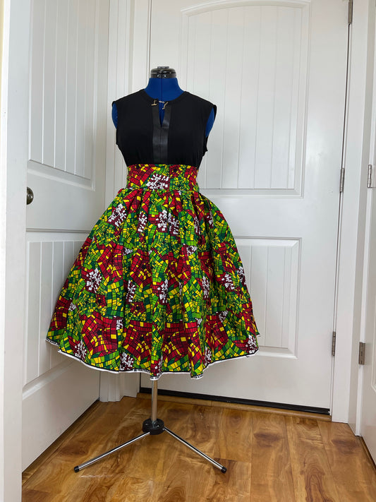 African maxi skirt/ African women clothing/ Ankara maxi skirt/ African print skirt/ Ankara skirt/ skirt