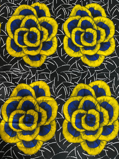 African fabric/Ankara fabric/ Danshiki/Danshiki fabric/African print/African wax/KM111