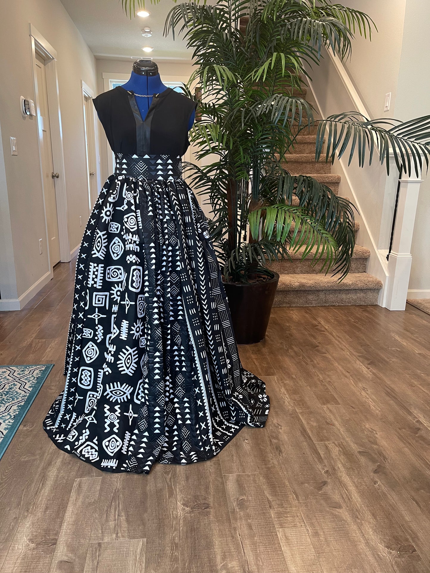 African maxi skirt/ African women clothing/ Ankara maxi skirt/ African print skirt/ Ankara skirt/ skirt