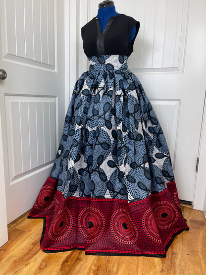 African maxi skirt/ African women clothing/ Ankara maxi skirt/ African print skirt/ Ankara skirt/ skirt