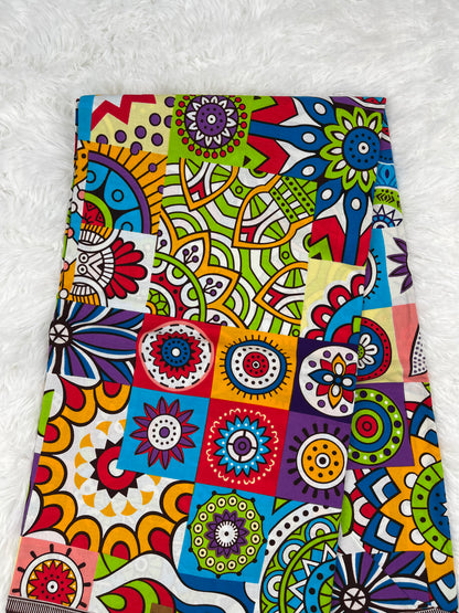 African fabric Ankara fabric/African print fabric/KM16/African fabric by the yard/African fabric Design/African fabric store near me