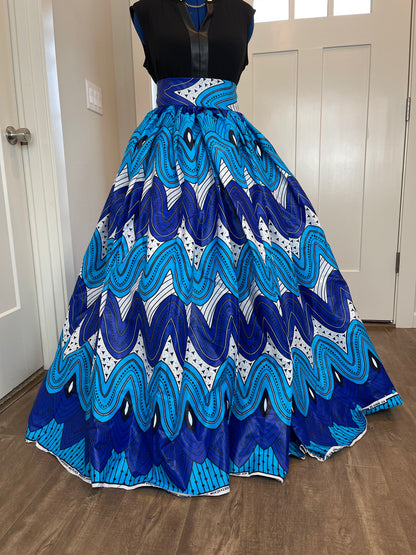 African maxi skirt/ African women clothing/ Ankara maxi skirt/ African print skirt/ Ankara skirt/ skirt