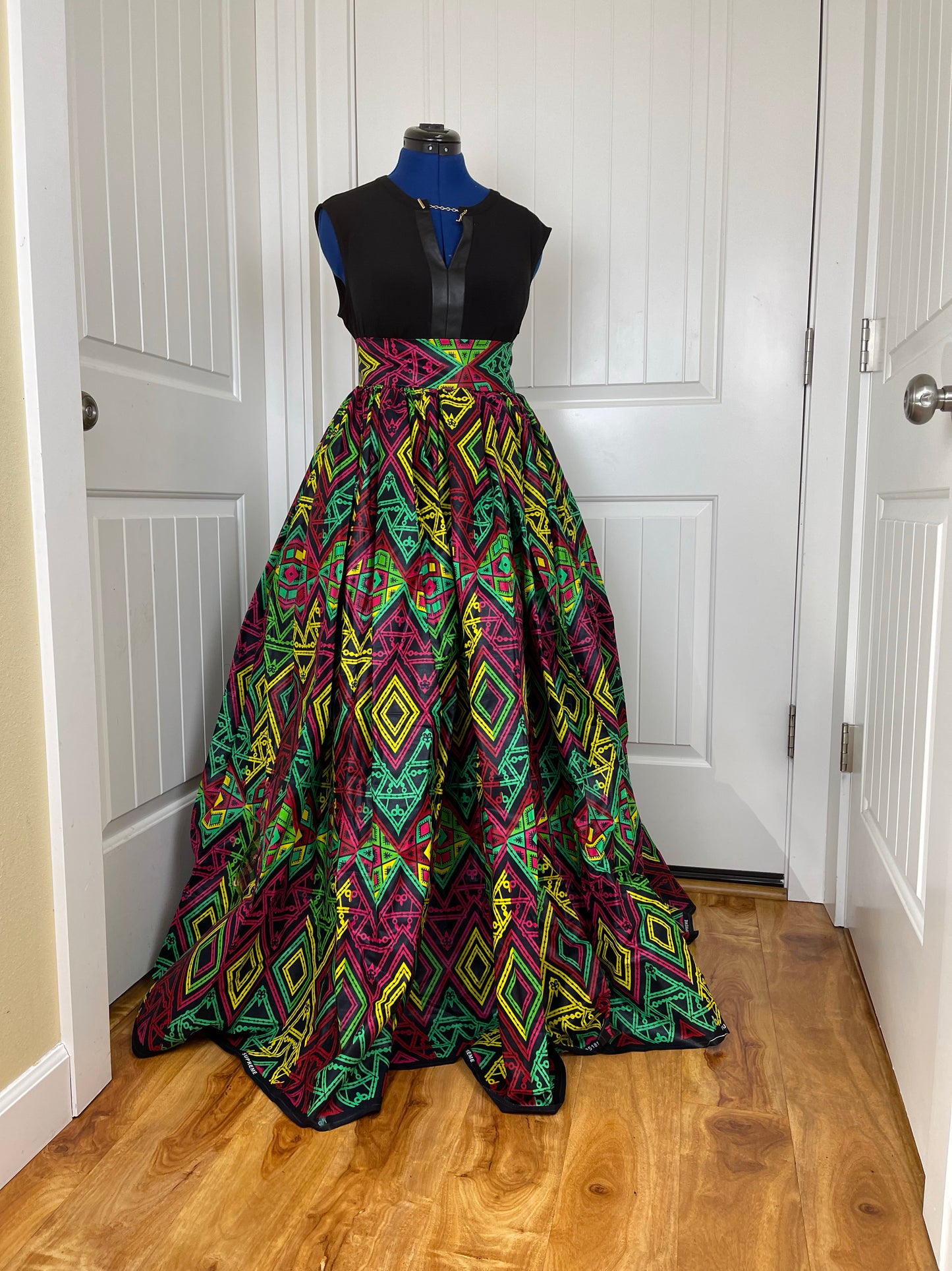 African print maxi skirt/African maxi skirt/Danshiki maxi skirt/African long skirt/Maxi skirt/