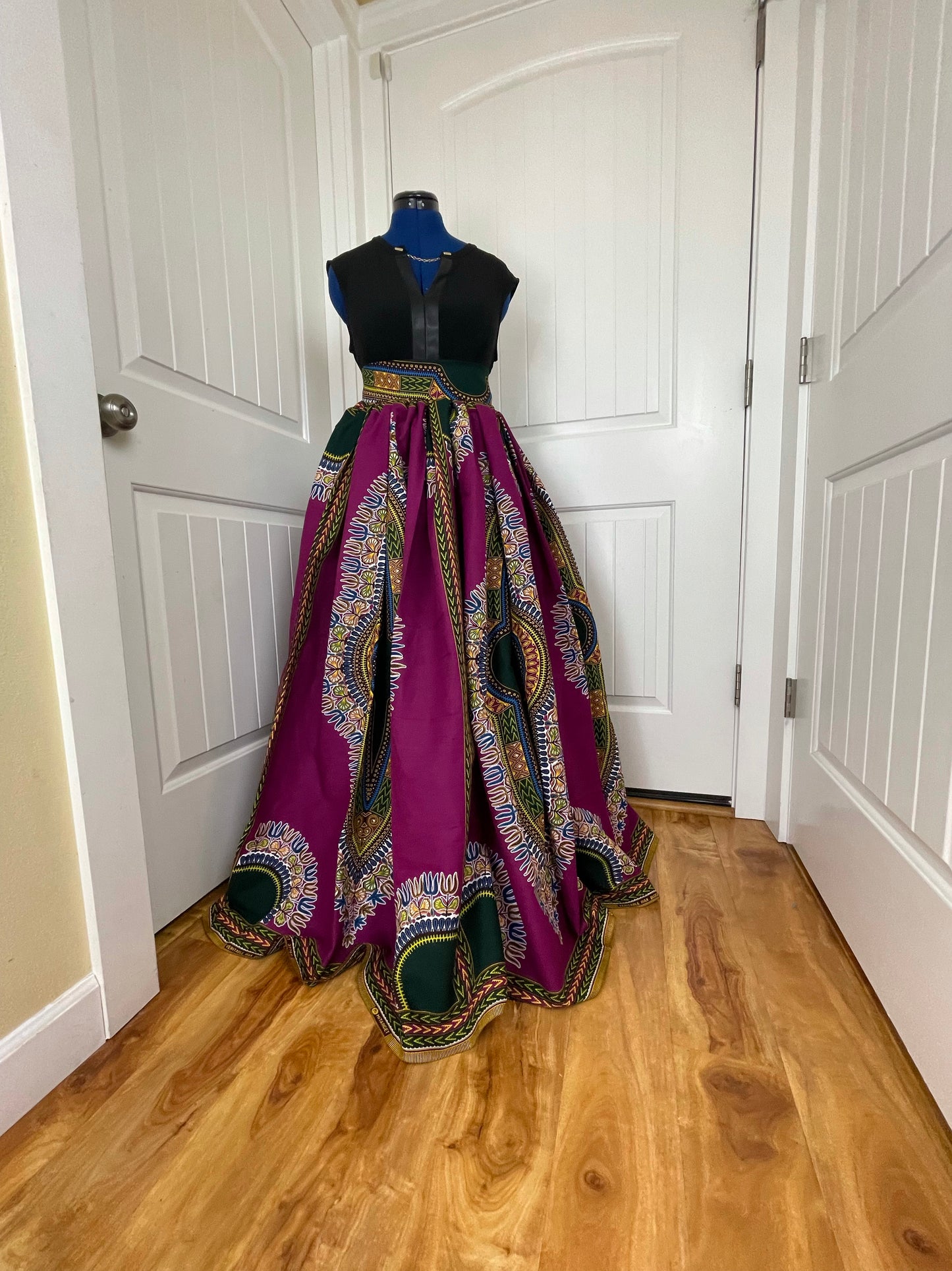 African maxi skirt/ African women clothing/ Ankara maxi skirt/ African print skirt/ Ankara skirt/ skirt