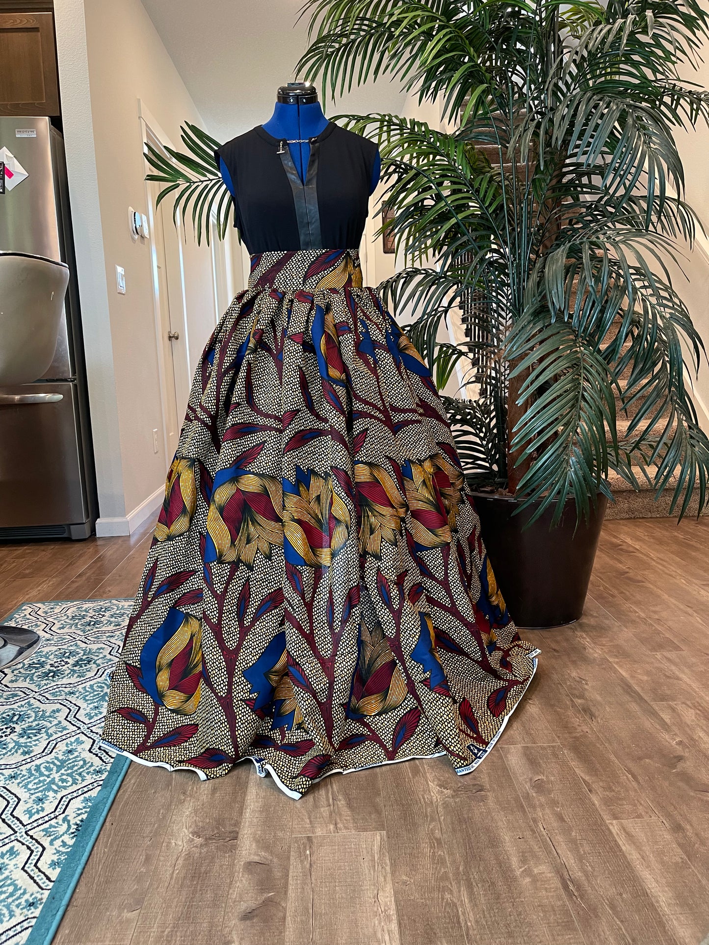 African skirt/African women skirt/Plus size African skirt/Danshiki skirt/Ankara Skirt/African Wrap Skirt/African Clothings