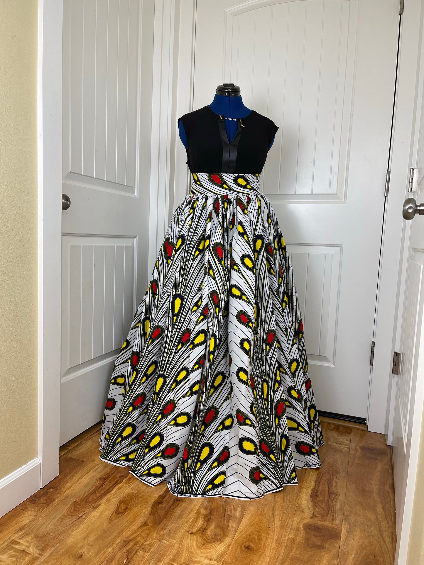 African maxi skirt/ African women clothing/ Ankara maxi skirt/ African print skirt/ Ankara skirt/ skirt