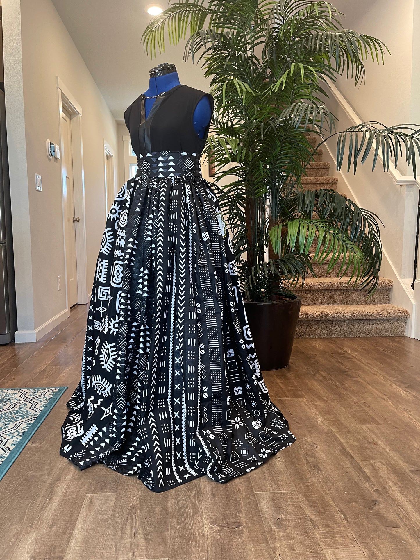 African maxi skirt/ African women clothing/ Ankara maxi skirt/ African print skirt/ Ankara skirt/ skirt