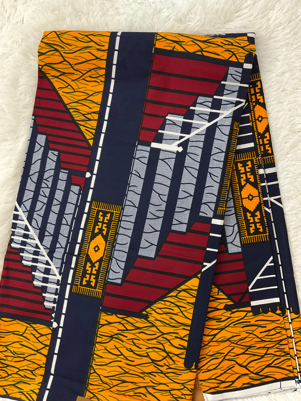 African wax/Ankara fabric/fabric/ Danshiki/Danshiki fabric/African print/Ankara fabric for dress/ African textile for crafts/African print for sewing/KM29