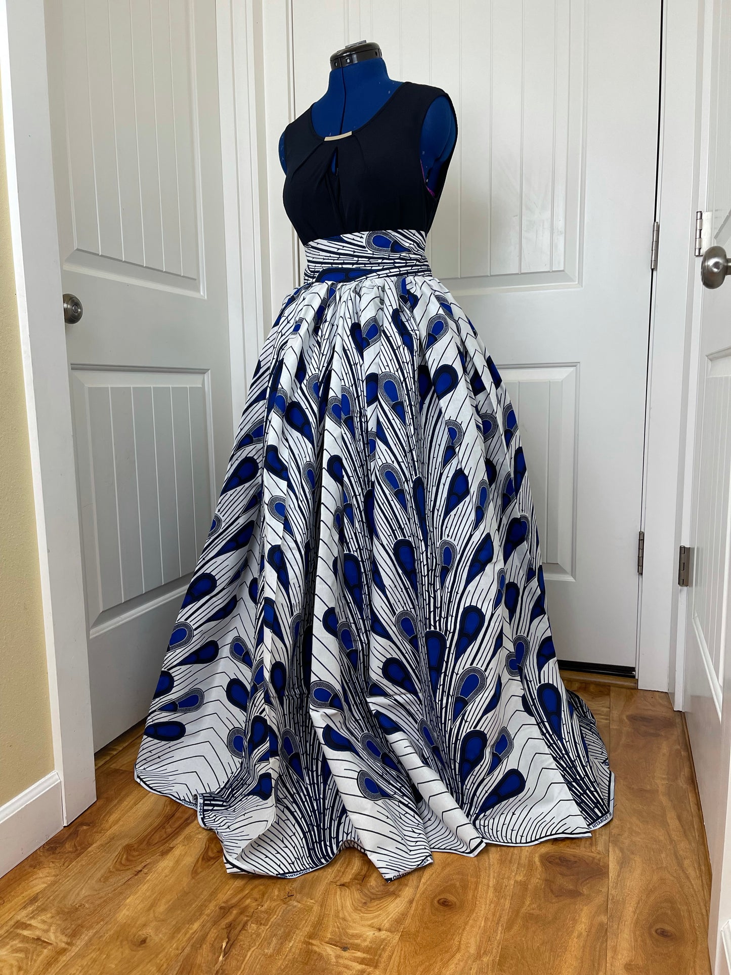 African maxi skirt/ African women clothing/ Ankara maxi skirt/ African print skirt/ Ankara skirt/ skirt